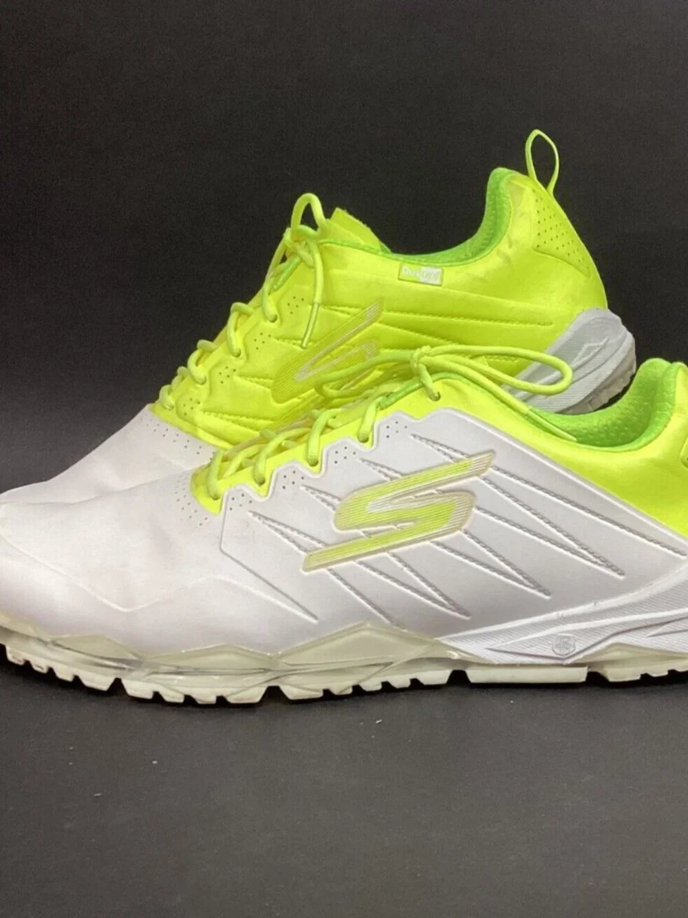 Skechers Go Golf Focus 2-Men's Sz 11-White/Green(WLM) Golf Shoes-No Spikes 54529